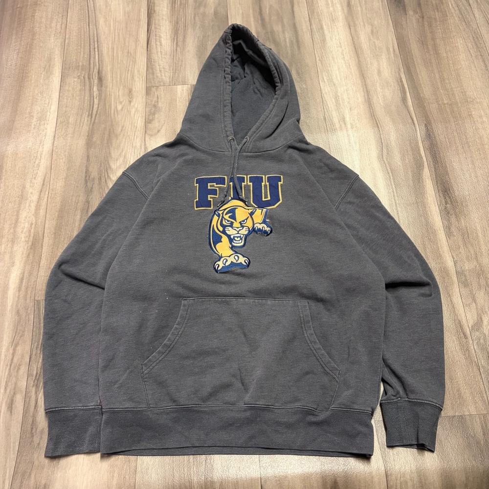 JanSport FIU Florida International University Panthers Hoodie Grey Mens Medium